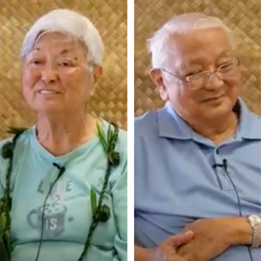 Betsy Tamanaha and Earl Shimabukuro